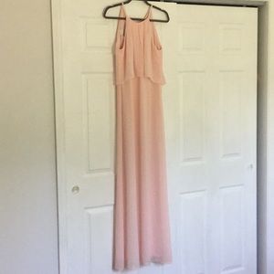 David’s Bridal Petal Bridesmaid Dress